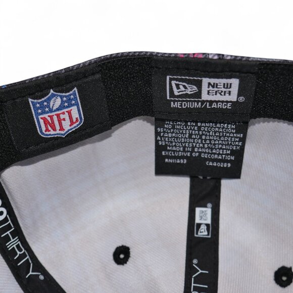 New Era Los Angeles Rams Crucial Catch 39THIRTY Flex Fit Hat Size M/L Plaid NWT - Picture 7 of 10